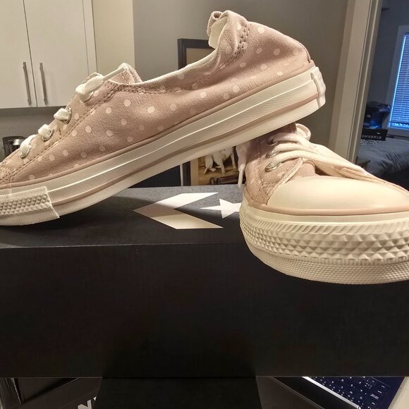 CONVERSE Women's Chuck Taylor All Star Shoreline Slip-on Clay Stretchy Sz 8 NEW - Picture 4 of 12